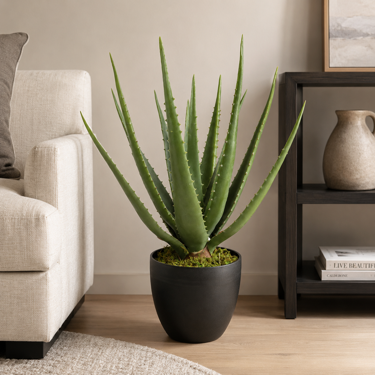 Artificial ALOE 45CM Premium
