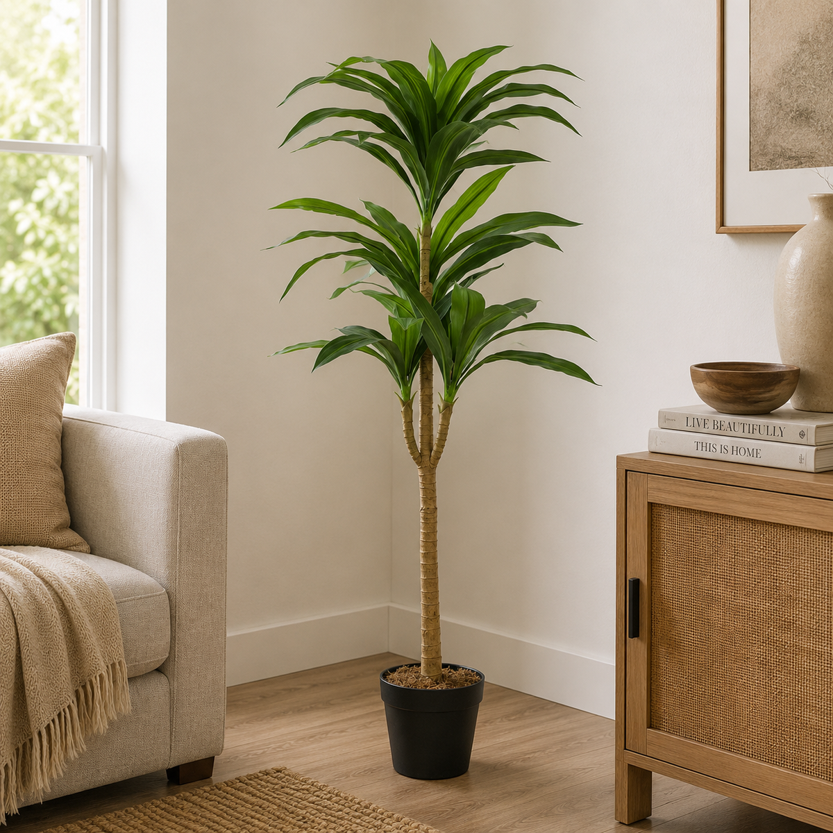 Artificial Dracaena Tree 140CM Indoor