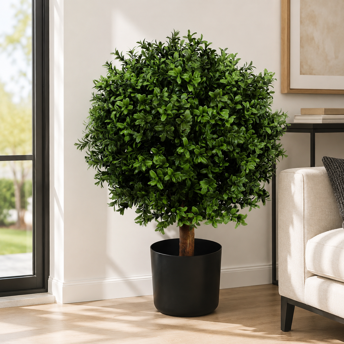 Buxus Ball Tree with Short Trunk  65CM