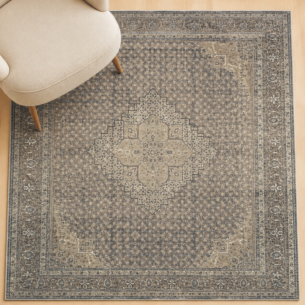 Moira Dark Green Rug - 300 x 400 cm