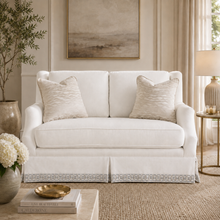 Copacabana White Loveseat