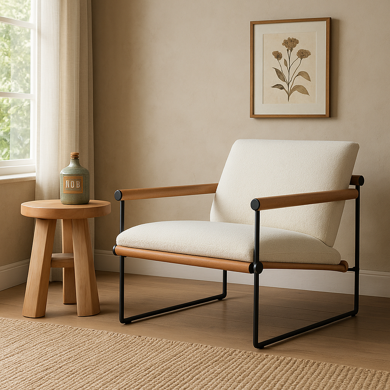 May Boucle Accent Chair