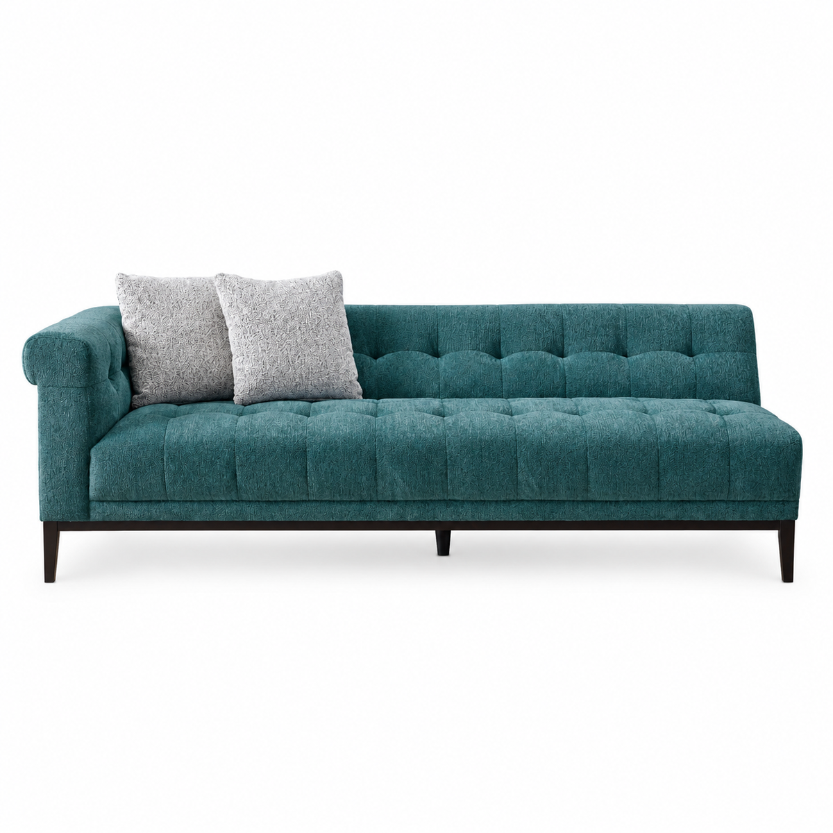 Agate Deep Teal Right Chaise Sectional