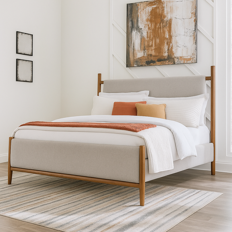 Lyncott King Upholstered Bed