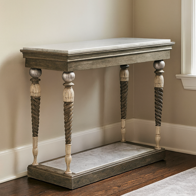 William Yeoward Collected - Country House Chic - Stockholm Oryx Horn Console