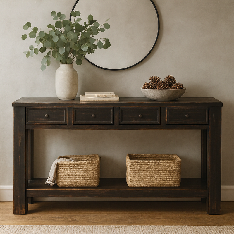 Gavelston Sofa/Console Table