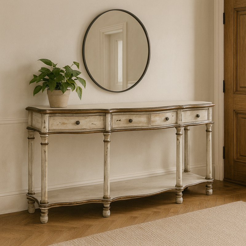 Victoria Brown Console