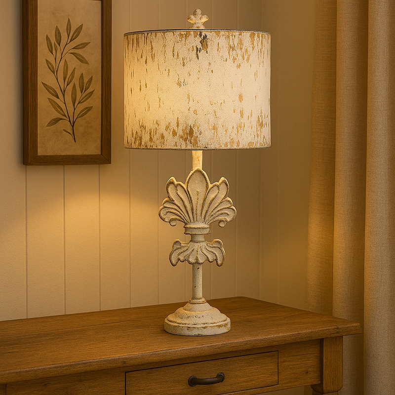 French Lefleur Table Lamp