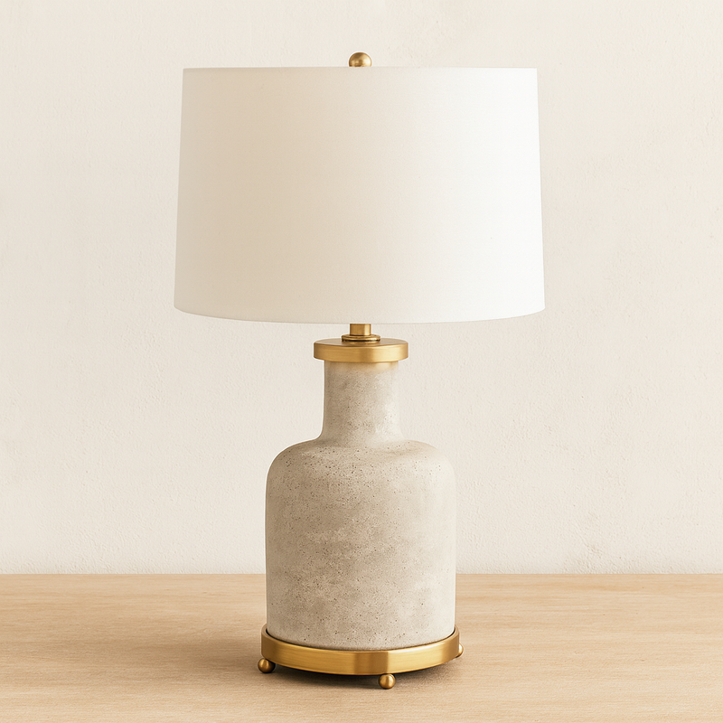 Stone Table Lamp