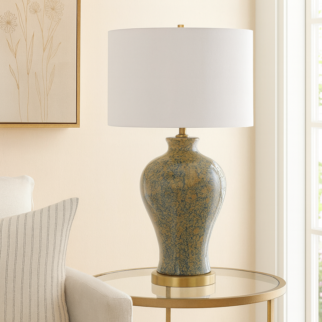 Draper Urn Table Lamp - Al Rugaib Furniture