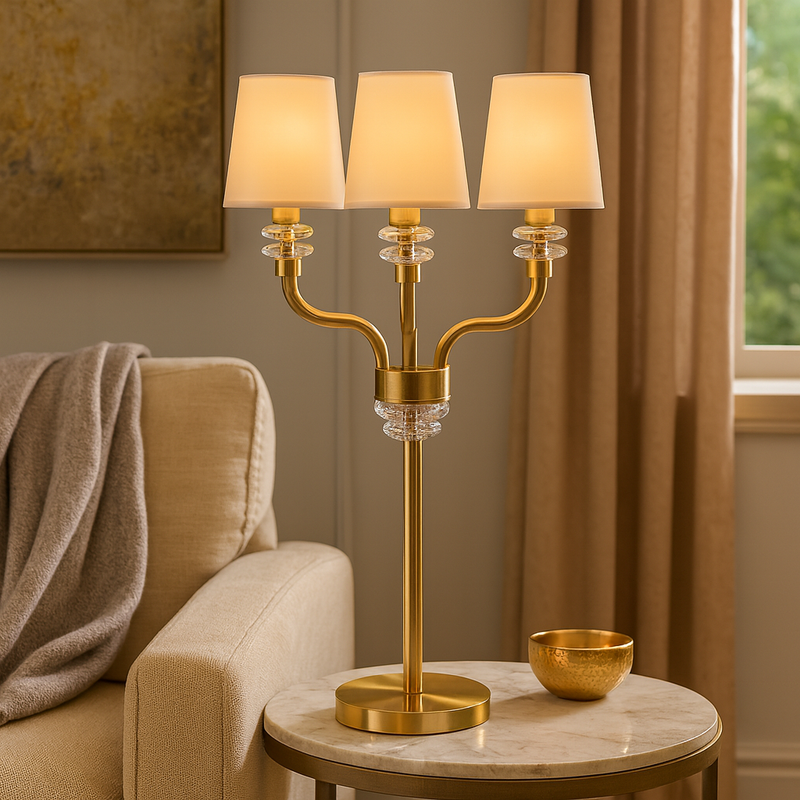 GOLDEN VICTORIANTABLE LAMP