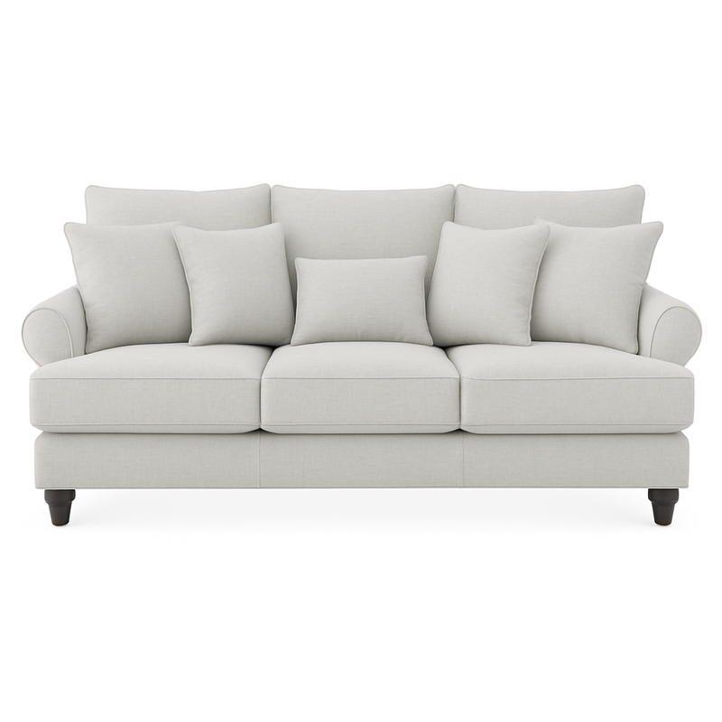 Lugo Grey 4 Seater Sofa