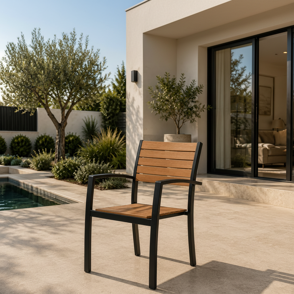 Barcelona Charcoal Chair