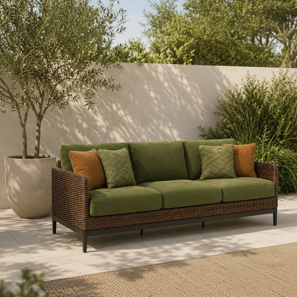 Horizon Hall Outdoor Sofa with Cushion