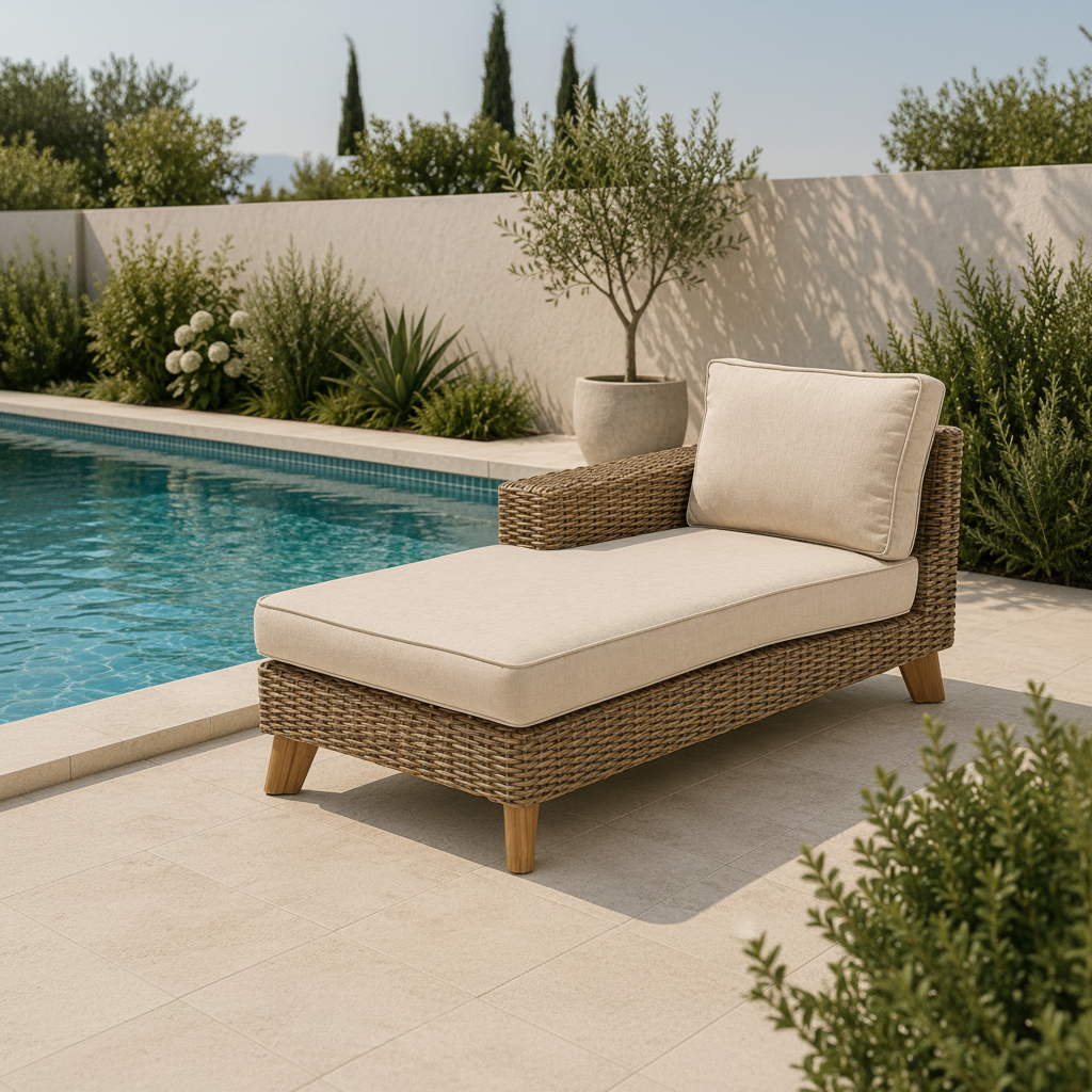 Bahamas right arm chaise lounge
