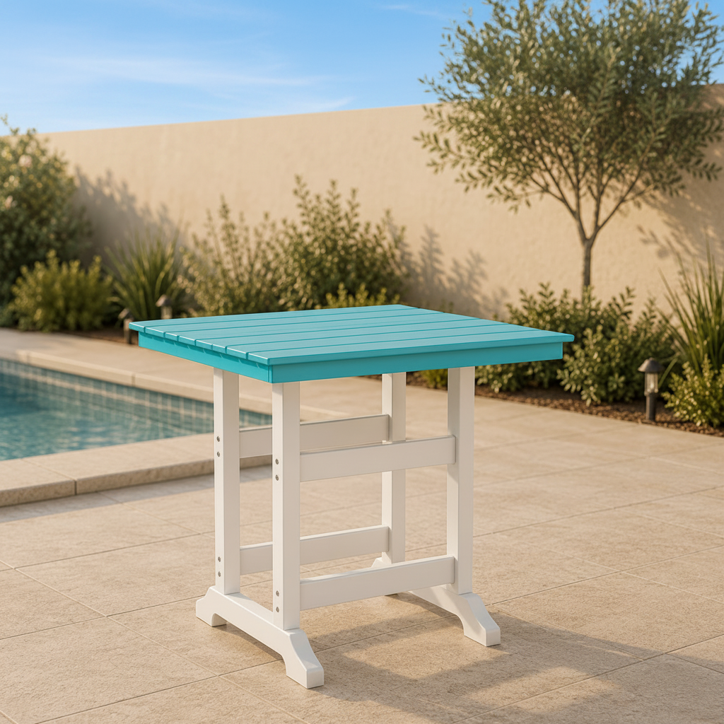 Eisely Outdoor Counter Height Dining Table