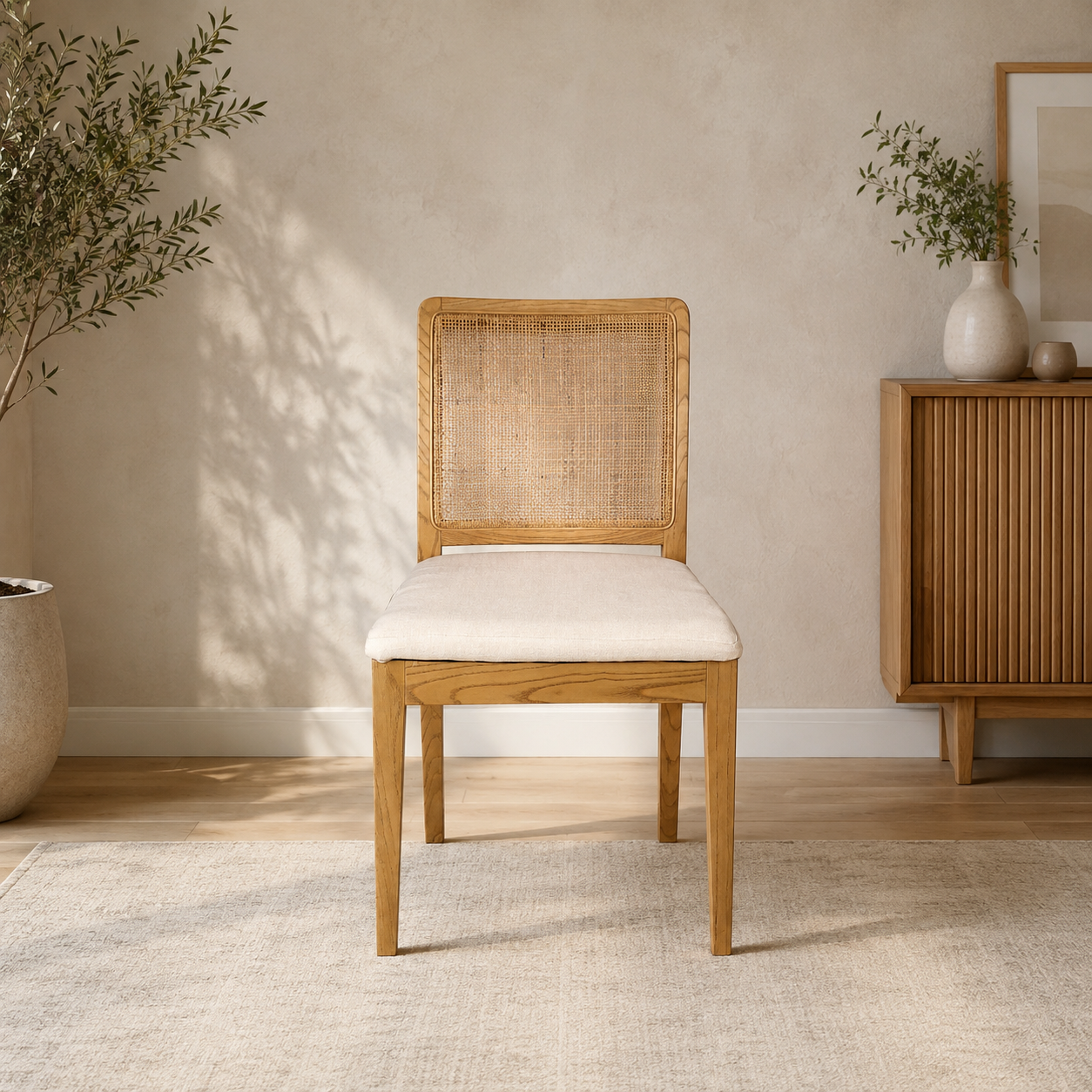 Orville Dining Chair Natural-M2
