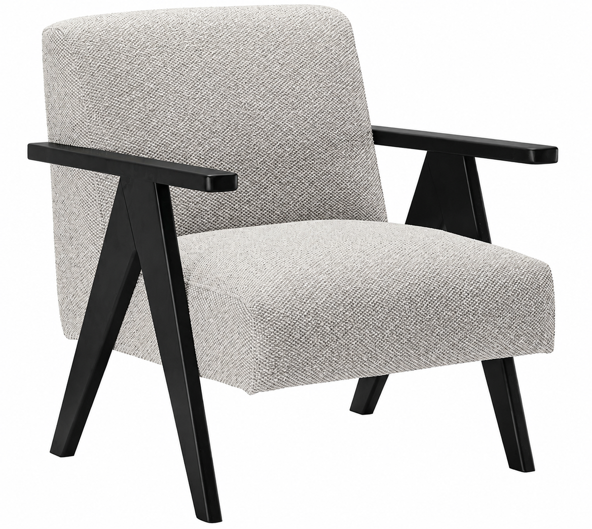 Cletus Off White Accent Chair