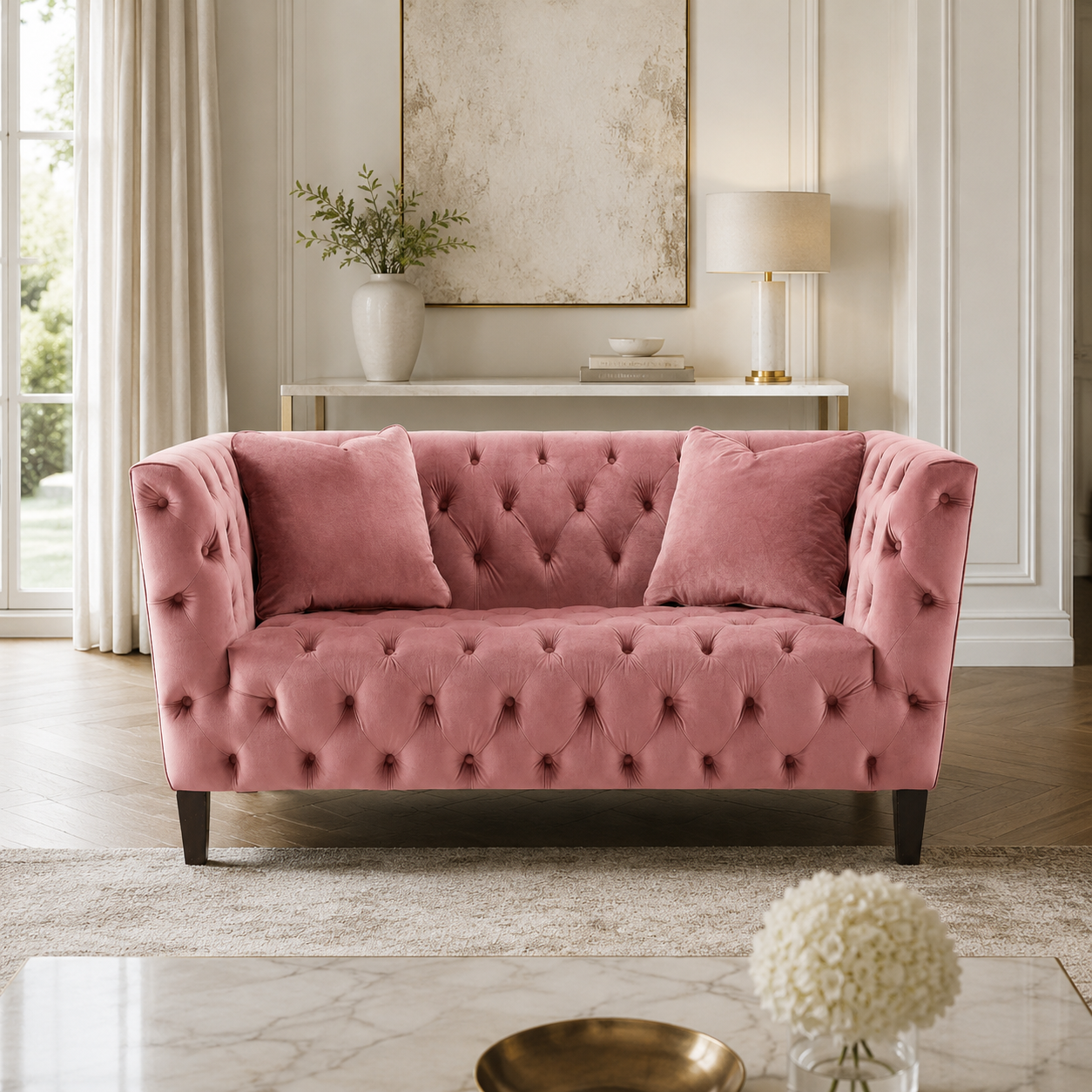 Tuft 2 Seater Loveseat (158cm)