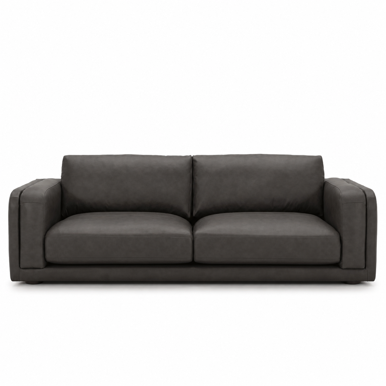 Densler Black 3.5 Seater Sofa