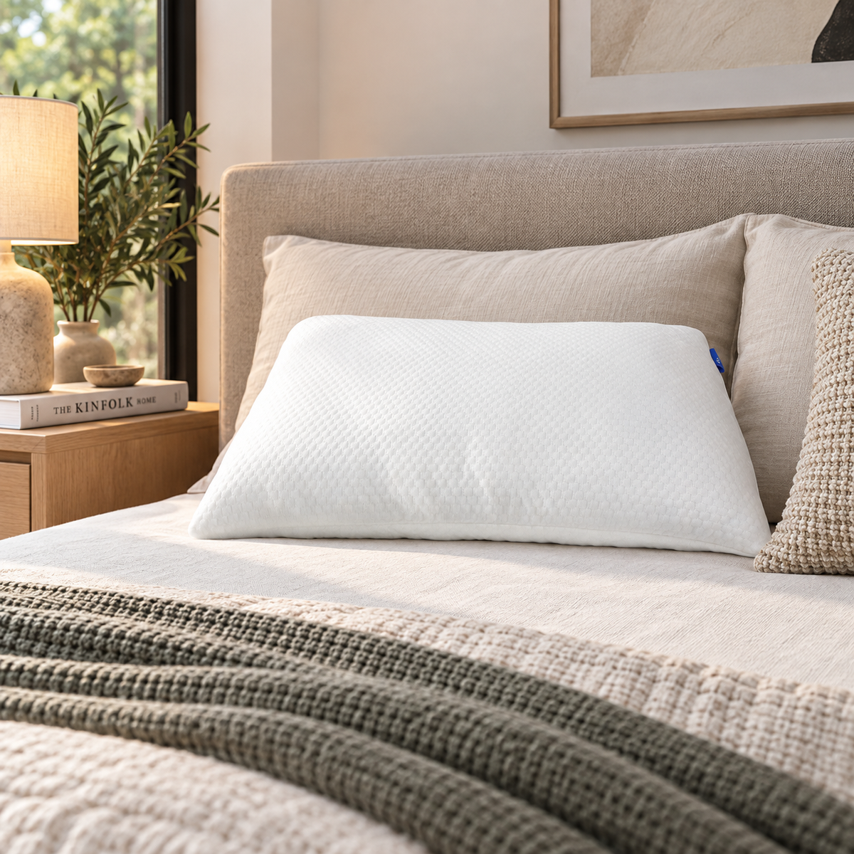 Serene Rest Comfort Foam Pillow