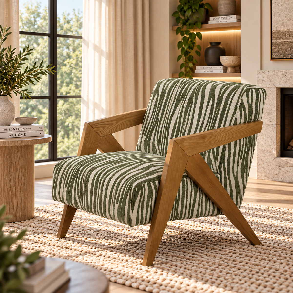 Graph Accent Chair