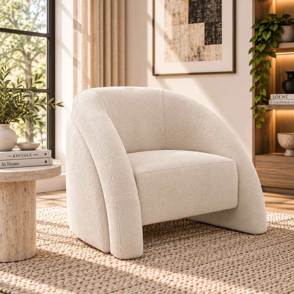 MOVEMENT CHAIR-IVORY