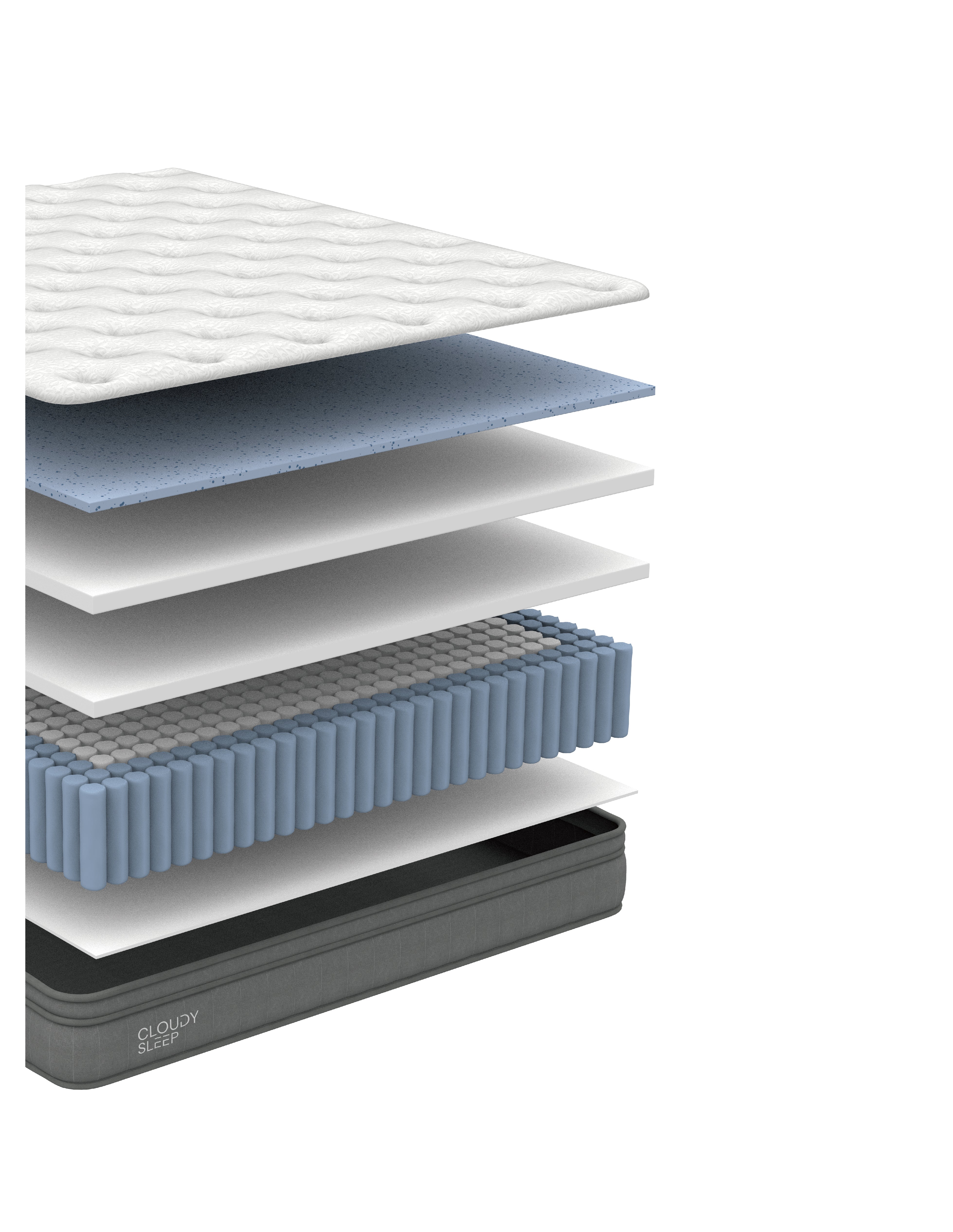 Clever Hybrid Mattress - Cloudy Sleep - King