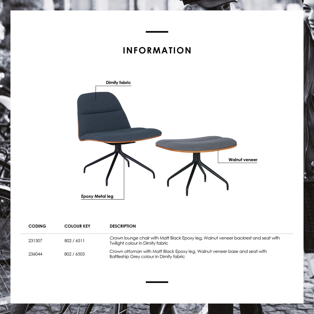 CROWN LOUNGE CHAIR