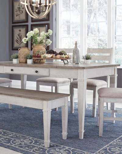 Skempton Dining Set with Bench