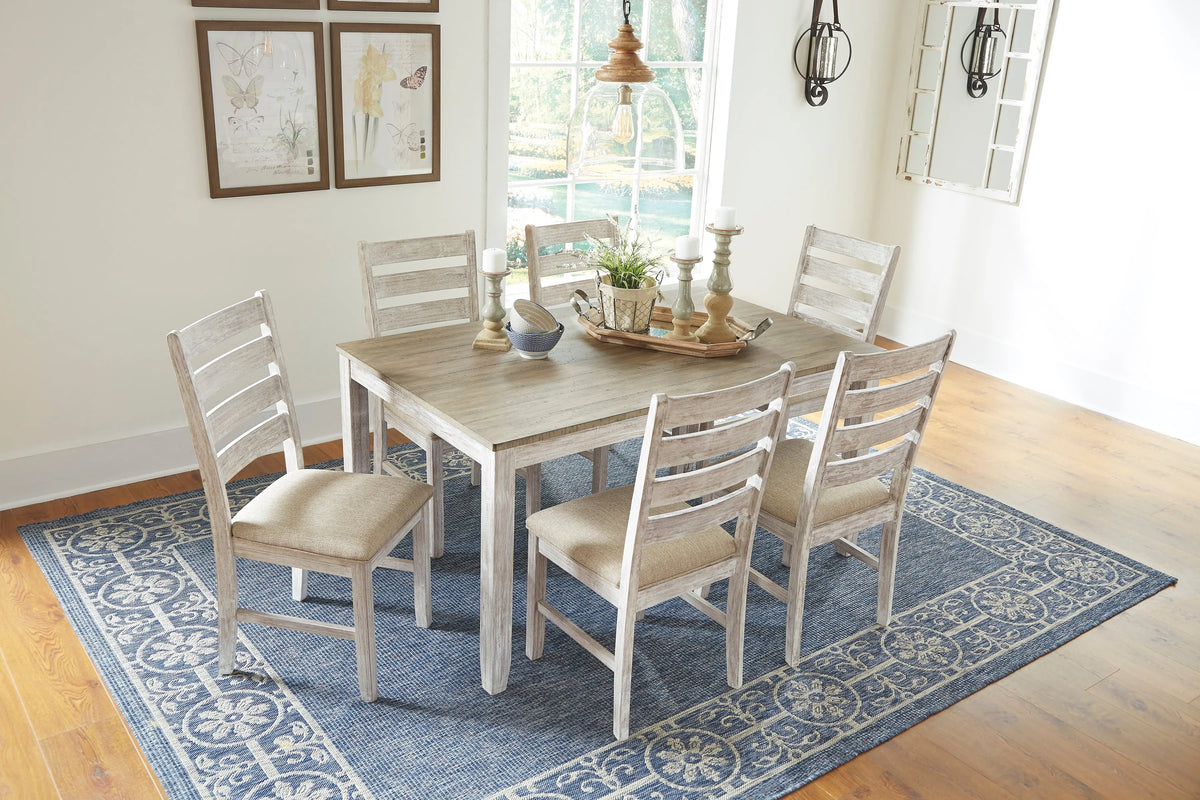 Skempton Dining Table and Chairs (Set of 7) Ashley Homestore