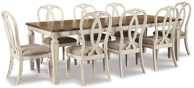Realyn Dining Set 12 Chairs