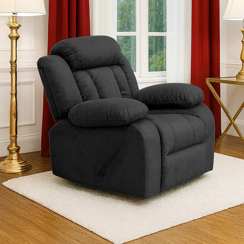 ComfortNest | Velvet Classic Recliner Chair