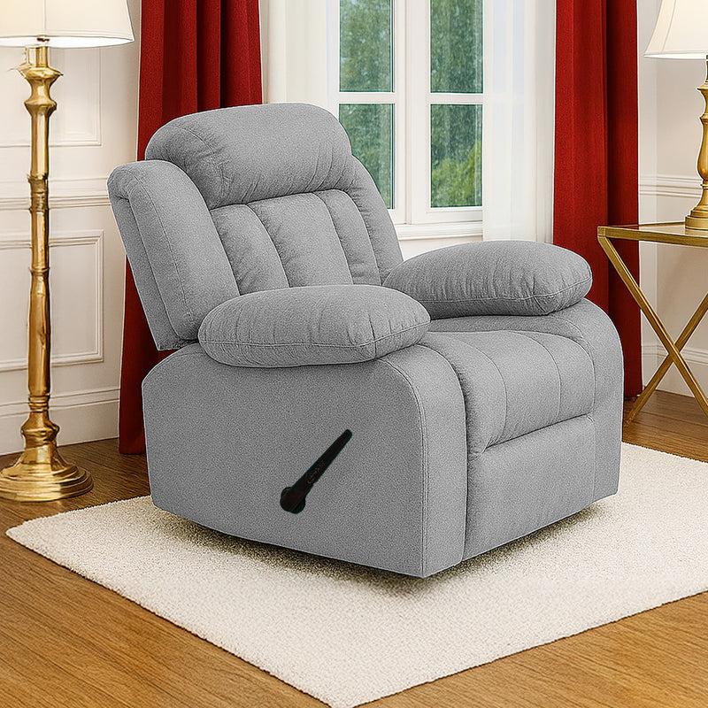 ComfortNest | Velvet Classic Recliner Chair