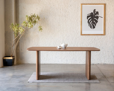 Milav DINING TABLE Wood Top