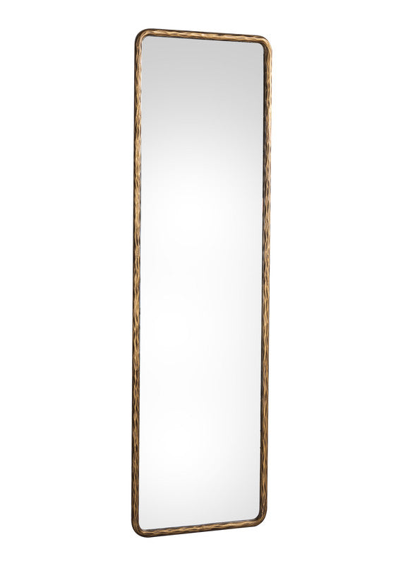 iron mirror- Gold Small  Mirror