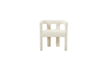 Spartacus Cream Boucle Dining Chair