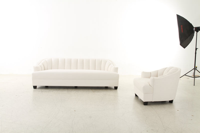 Polaris Velvet Sofa