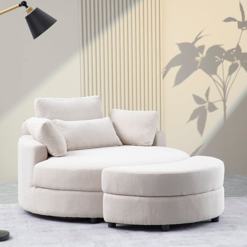Royal | SableWave Accent Chair Chanel & Swedish Wood - 90×120×80 cm