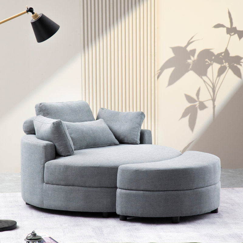 Royal | SableWave Accent Chair Chanel & Swedish Wood - 90×120×80 cm