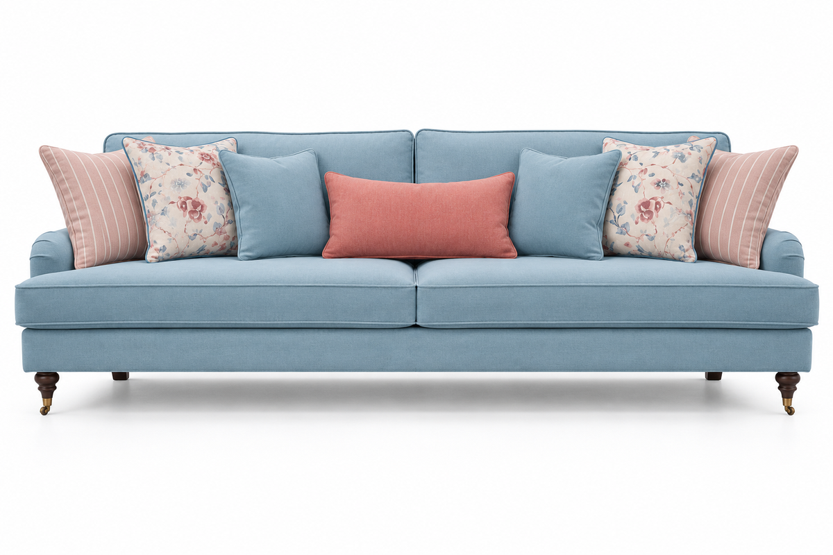 Country Rose Cottage by Noof Alaboudi Sofa 289CM