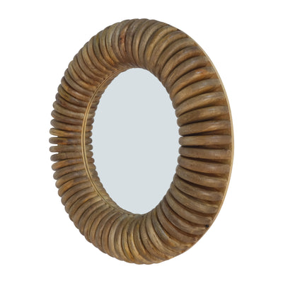 36 CHASTAIN CARVED WOOD WALL MIRROR