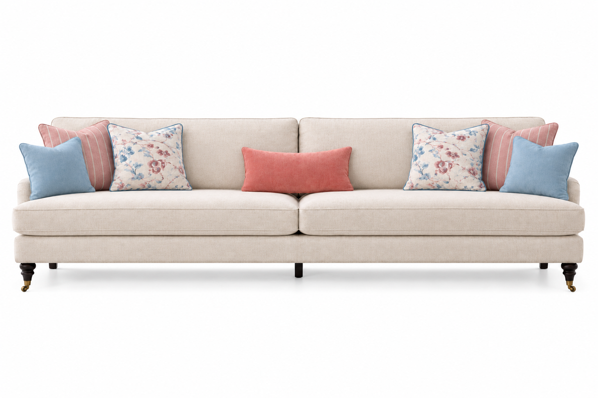 Country Rose Cottage by Noof Alaboudi Sofa 289CM