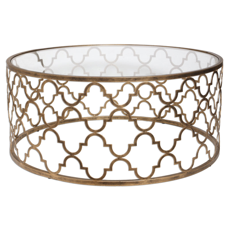 Quatrefoil Coffee Table