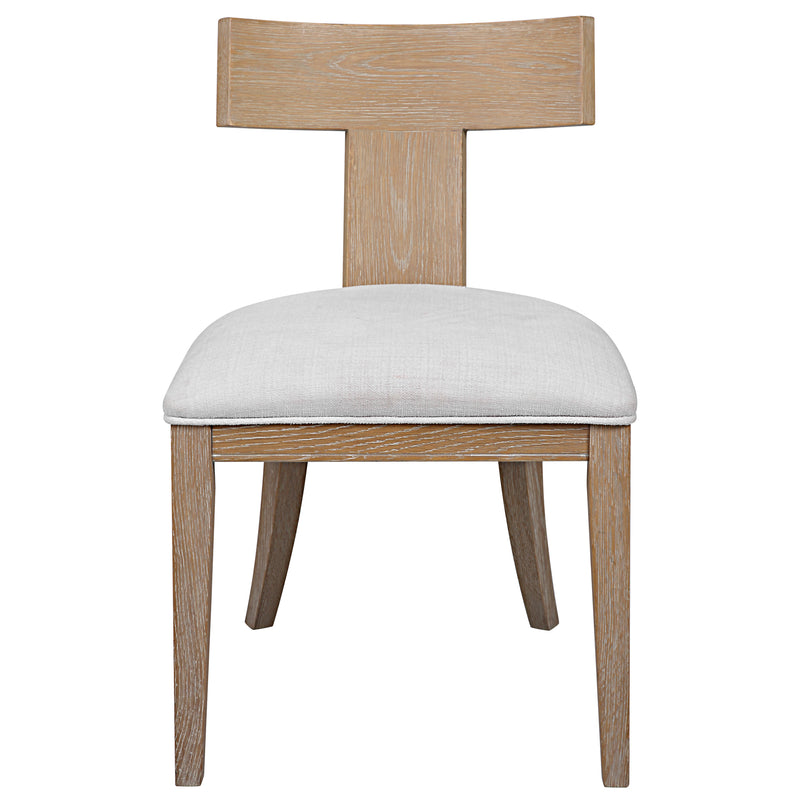 Idris Armless Chair, Natural
