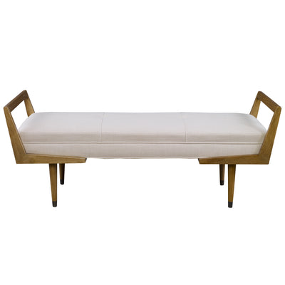 Waylon Bench, Ivory
