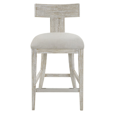 Idris Counter Stool, White