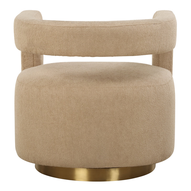 Grounded Modern Swivel Chair