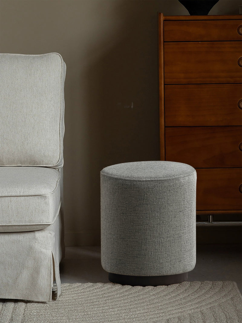 Pattern Beige/Gold Ottoman