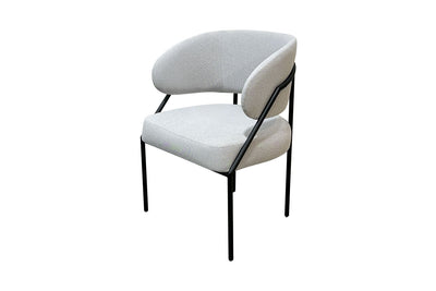 Curve Light Grey Dining chair